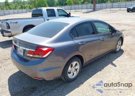 2014 Honda Civic Lx z USA, uszkodzony, nr VIN 19XFB2F51EE043506